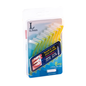 Tynedds Interdental <b>Brush</b> L 0.7mm 8Pcs Oral Care For Teeth Cleaning - Product Image 2
