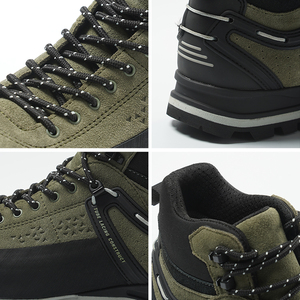 <span class=keywords><strong>Scarpe</strong></span> da Trekking Unisex per Tutte le Stagioni, Impermeabili, Traspiranti, con Tomaia in Camoscio e Rete, Punta in Gomma, Alta Aderenza per Terreni Fangosi - Product Image 5