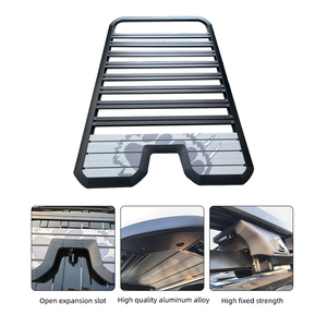 Galerie de toit de voiture durable noire avec montage à vis latérale pour échelle d'escalade 400 accessoires extérieurs rampes et échelles multifonctionnelles - Product Image 5