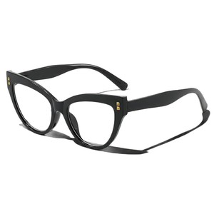Montures de lunettes œil-de-chat, monture intégrale, verres PC, protection anti-lumière bleue, unisexe - Product Image 5