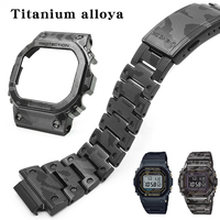 Kit de modification professionnel DW-5600 avec bracelet léger en titane de 20 mm pour montres GW-M5610 et GW-5000 – Pièce de rechange