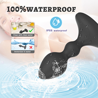 Ylove Stimulateur en silicone liquide, plug anal, plug anal rechargeable par USB, contrôle par application, masseur de prostate, jouet sexuel pour hommes, vente en gros usine