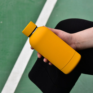 Compact 350ml Double Wall Vacuum Insulated Pocket Water <b>Bottle</b> Thermal Cup for Hot and Cold <b>Drinks</b> Rust Proof Portable - Product Image 3