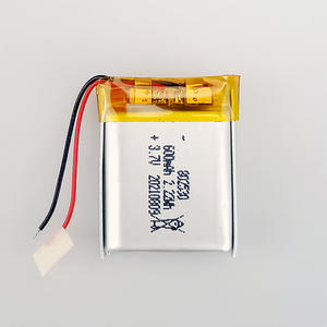 데이터 파워 AAA 등급 KC 배터리 802530 3.7V 600mAh 2.22Wh 리튬 폴리머 배터리 스마트 워치 배터리 - Product Image 3