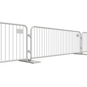Barrière de contrôle des foules en acier <span class=keywords><strong>galvanisé</strong></span>, barricade piétonne, clôture pour la sécurité routière lors d'événements et pour une utilisation en extérieur, fournie par l'usine - Product Image 6