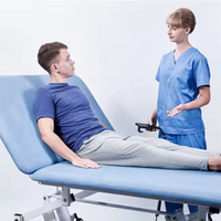 Table d'examen de table chiropratique Bobath électrique de lit de physiothérapie professionnelle EU-PTC-03