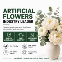 Fleur artificielle de pavot à 4 têtes, toucher réel, en tissu hydratant, pour mur floral, cadeaux d'Halloween et de la Saint-Valentin, haute qualité