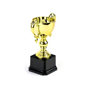 Custom Luxury Real Size Gold Aluminum Gym Competition Trophies Sports Cup Award with Horse Shape Resin Crafts Medals Logo
