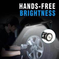 Lampes de travail portables étanches IPX4 COB à lumière blanche froide, base magnétique, lampe torche LED rechargeable à intensité variable pour hôtel, réparation automobile