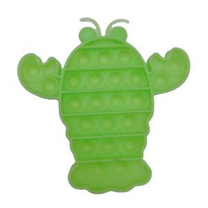 ของเล่นบีบคลายเครียด รูปทรงกุ้งล็อบสเตอร์ ของเล่นซิลิโคนบีบป๊อปบับเบิ้ล สำหรับเด็กอายุ 5-7 ปี  สำหรับเด็กออทิสติกและเด็กที่มีความต้องการพิเศษในสหรัฐอเมริกา - Product Image 3