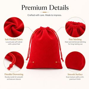 Bolsa de Terciopelo con Cordón y Logotipo Personalizado, Bolsa de Regalo de Lujo para Joyería, Bolsa de Embalaje para Tarot y Cristales, OEM - Product Image 3