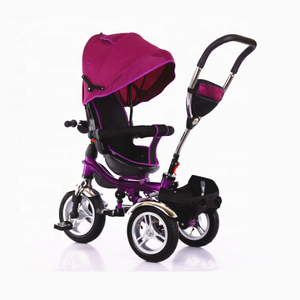 Tricycle 3 en 1 en métal pour bébé, avec barre de poussée à baldaquin, exportation vers l'europe, <span class=keywords><strong>2022</strong></span>, Offre Spéciale - Product Image 3