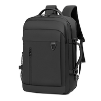 Sac à dos d'affaires pour ordinateur portable, grand format, multifonctionnel, extensible, imperméable, avec logo personnalisé et port de charge USB