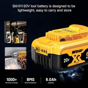 Nueva Batería DeWALT <span class=keywords><strong>20V</strong></span> DCB206 DCB205 2026 de Gran Capacidad, Compatible con Herramientas Inalámbricas DeWALT, Admite Venta Directa de Fábrica OEM - Product Image 6