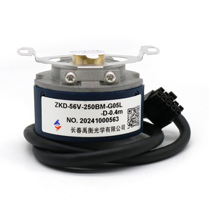 Changchun Yuheng ตัวเข้ารหัสแบบเพิ่ม ZKD-56V-250BM-G05L-D-0.4m สำหรับแกนหมุนเซอร์โวมอเตอร์ - Product Image 2