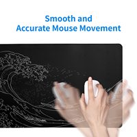 Tapis de souris de jeu Colorful Art Texture Notebook Keyboard Pad XXL Size Non-slip Wear-resistant for Desk Mat Laptop Desk Office
