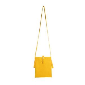 <b>Mini</b> Blank Cotton Canvas Colorful Single Shoulder Crossbody Bag for Casual Outfits - Product Image 1