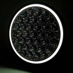 Luz de Trabajo <span class=keywords><strong>LED</strong></span> de 9 Pulgadas con Certificación Emark, 9-36V, Lámpara <span class=keywords><strong>Antiniebla</strong></span> Todoterreno, Luz Auxiliar de Conducción <span class=keywords><strong>LED</strong></span> de 9'' para Jeep y Camioneta - Product Image 2