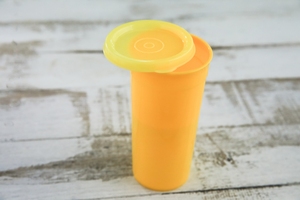 Gobelet à eau portable en plastique PP avec couvercle, réutilisable, incassable, pour la maison et les pique-niques - Product Image 3