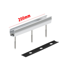 Module de panneau solaire Support en aluminium Rail de fixation Rail de montage trapézoïdal Support photovoltaïque pour système de panneau solaire