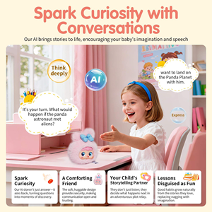 Jouet en peluche intelligent IA multilingue, <span class=keywords><strong>compagnon</strong></span> émotionnel interactif, jouet éducatif pour enfants, cadeau très demandé - Product Image 2