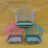 Petite cage à oiseaux pour canaris, cage d'élevage pour perroquets, cage ornementale, volière pour oiseaux