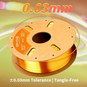 Filament PLA Soie <span class=keywords><strong>ERYONE</strong></span> 3KG 1,75 mm sans bulles, biodégradable pour impression 3D - Product Image 5