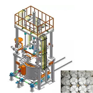 Machine de moulage sous pression en alliage d'aluminium Fournisseur de système de moulage en usine