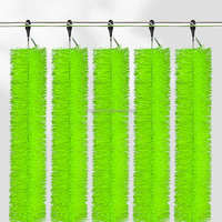 Filtres à brosse pour bassin d'aquaculture industrielle avec poignée en acier inoxydable, brosse de filtration personnalisable OEM