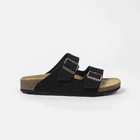 Sabots classiques OEM, sandales mules à marque privée, fabricant de claquettes orthopédiques avec soutien de la voûte plantaire et semelle en liège, chaussures décontractées en gros