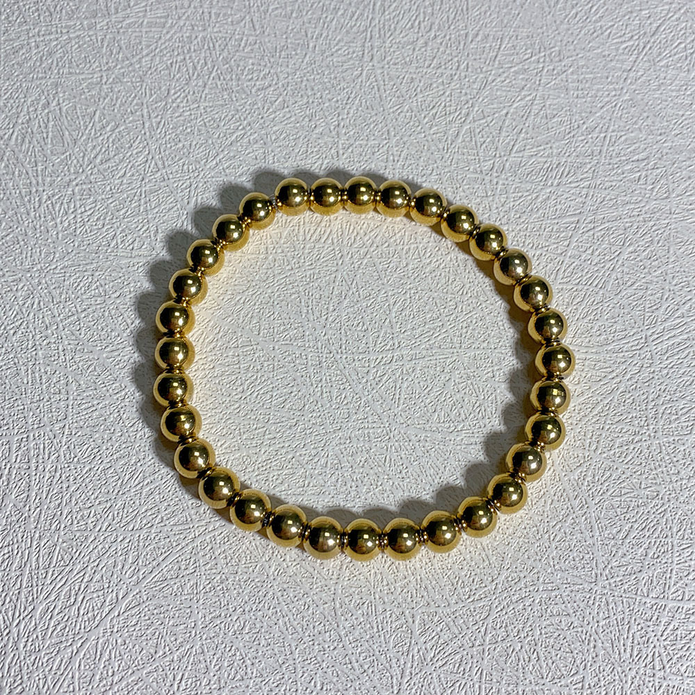 Gold   6mm