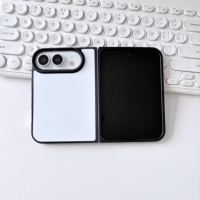 Vente en gros d'usine, coque de téléphone 2D par sublimation pour iPhone 18 Fold, accessoires de téléphone portable à presser à chaud, vente en gros