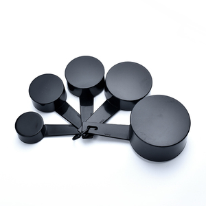 Giá thấp nhựa đo cup <span class=keywords><strong>Spoon</strong></span> Set Mini đo thìa baking đo Cup và muỗng Đen - Product Image 3