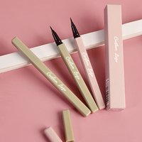 Crayon pour les yeux imperméable noir transparent de nouvelle conception 2023, stylo colle, cosmétiques OEM, eye-liner adhésif coloré