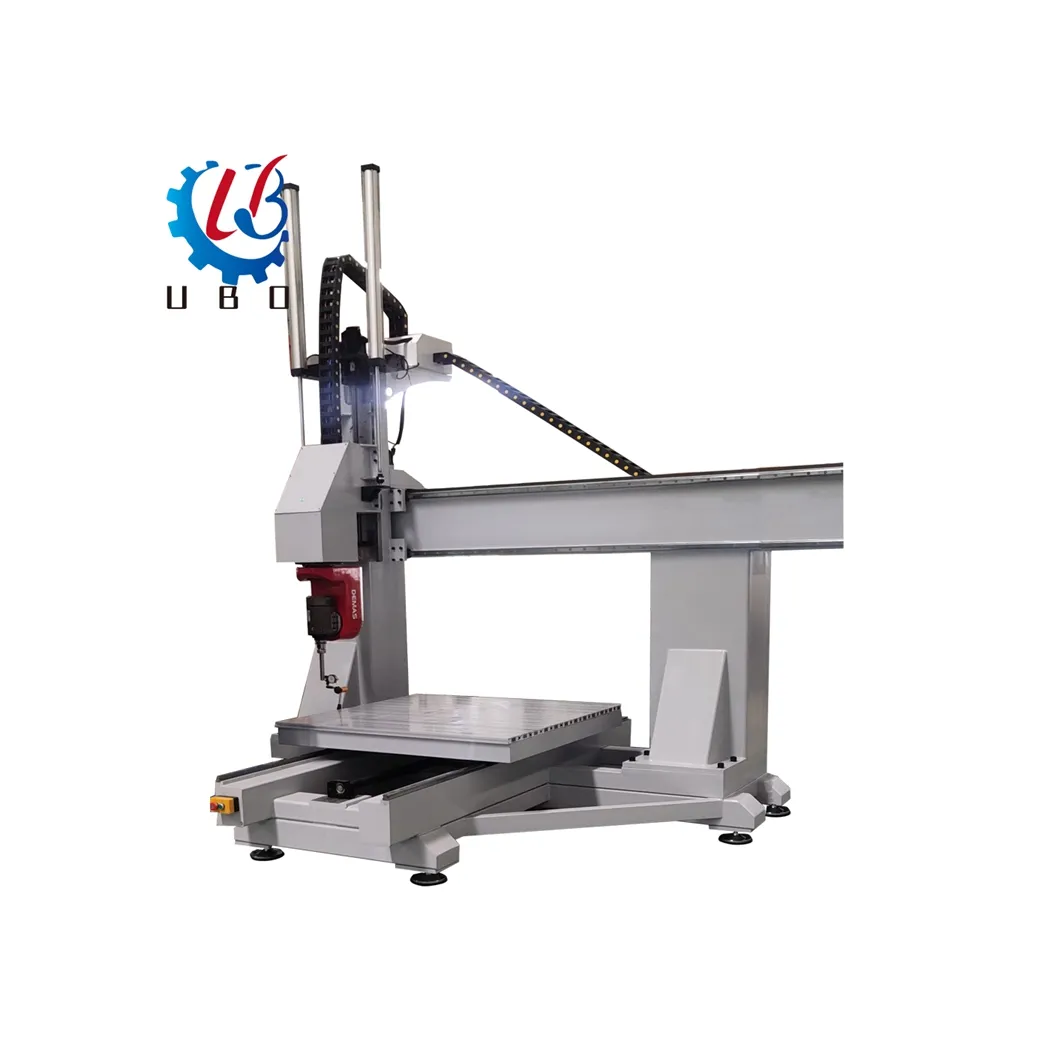 جهاز راوتر CNC UBO حار 5 محاور cnc ماكينة ATC 3015 بحجم عامل مع قطّاعة مضخة فراغية تنافسية للبيع