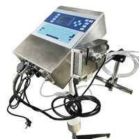 Nueva Impresora de Inyección de Tinta Automática de Caracteres Grandes con Pantalla Táctil, Impresora de Etiquetas de Alimentos de Alta Velocidad para Codificación de Fechas, Impresora Digital con Tinta Solvente