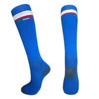 Chaussettes équestres colorées d'équitation à hauteur du genou classique de conception de logo de haute qualité en gros personnalisé