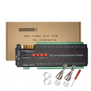 ตัวควบคุมไฟบันไดแบบ LED อัจฉริยะ 36 ขั้นตอน พร้อมเซ็นเซอร์ตรวจจับการเคลื่อนไหวของร่างกายมนุษย์ - Product Image 1