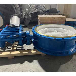 D643H-16C วาล์วผีเสื้อ DN800 ตัวกระตุ้นแบบนิวเมติก น้ำอุณหภูมิปกติ 1.6MPa ความดัน - Product Image 5