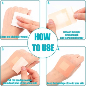 Vendajes para Dedos de Grado Médico, Variedad de Tamaños, Impermeables, Transpirables, Adhesivos, Desinfectantes con Infrarrojos Lejanos, Certificación CE - Product Image 4