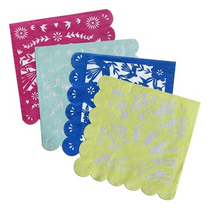 Khăn ăn trang trí bán buôn Trinh gỗ bột giấy màu Lớn Giấy gói in khăn giấy tốt Khăn ăn với logo tùy chỉnh in - Product Image 4