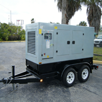Groupe électrogène diesel insonorisé triphasé 20kVA 30kVA 50kVA 60kVA pour usage domestique avec ATS, petit groupe électrogène portable