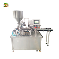 Offres Spéciales personnalisable Type rotatif pâte visqueuse eau liquide tasse équipement de remplissage tasse remplissage et scellage Machine