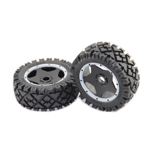 Pneus de voiture RC à l'échelle 1/5, Hpi Rofan Baha <span class=keywords><strong>5b</strong></span>, pneus tout-terrain, par paire, pneus avant et arrière, 1 paire - Product Image 4