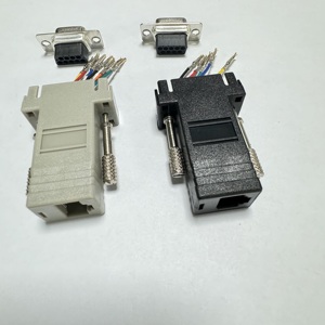 Giao diện mạng <span class=keywords><strong>RJ12</strong></span> để DB9 Adapter <span class=keywords><strong>RJ45</strong></span> để D-SUB 9-Pin chuyển đổi với đồng địa chỉ liên lạc cho các ứng dụng điện - Product Image 2