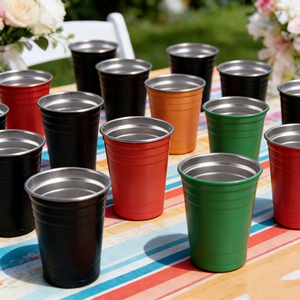 Vaso de Cerveza de Acero Inoxidable 304 de 350 ml, Estilo Clásico, Ecológico, Portátil, Premium, para Vino, Cócteles y Bebidas - Product Image 1