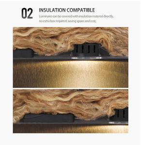 Petit <span class=keywords><strong>spot</strong></span> lumineux <span class=keywords><strong>led</strong></span> <span class=keywords><strong>encastrable</strong></span> anti-éblouissement, <span class=keywords><strong>mini</strong></span> <span class=keywords><strong>spot</strong></span> réglable avec ambiance, 50mm, 3W - Product Image 5