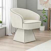 Chaise de canapé simple design italien, tabouret de courtoisie moderne et luxueux en tissu minimaliste Mobilier de salon contemporain Table basse