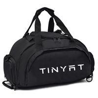 Sac de sport durable et tendance avec fermeture éclair, compartiment à chaussures, en polyester, pour la gym, les voyages et les activités de plein air