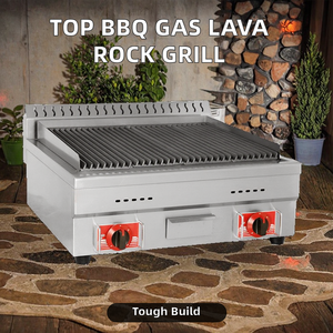 Parrilla de roca de lava de Gas de encimera de Venta caliente para cocinar bistec y barbacoa en restaurantes y panaderías - Product Image 3